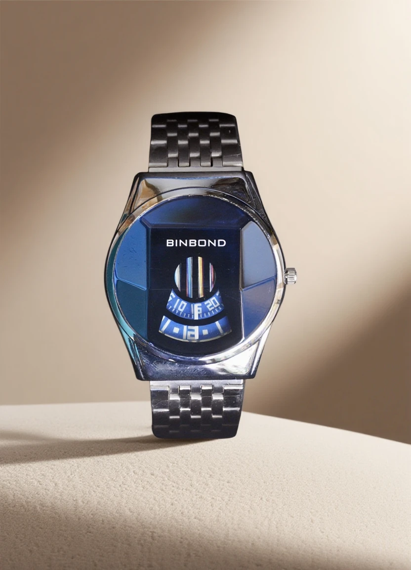 ZS-149 BINDBOND(Classic STAINLESS STEEL MEN WATCH) Zeen Store