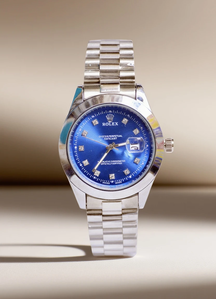 ZS-155 ROLEX-Blue(Classic STAINLESS STEEL MEN WATCH) Zeen Store
