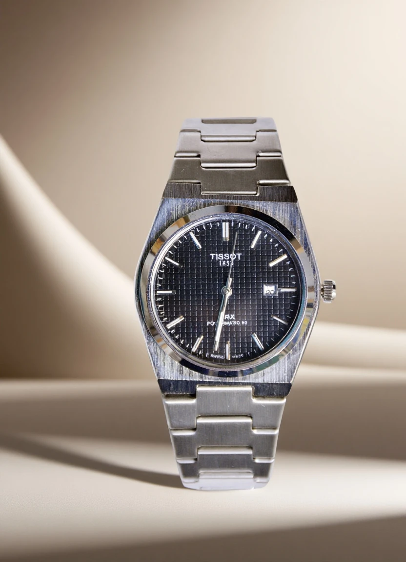 ZS-159 TISSOT-Black(Classic STAINLESS STEEL MEN WATCH) Zeen Store