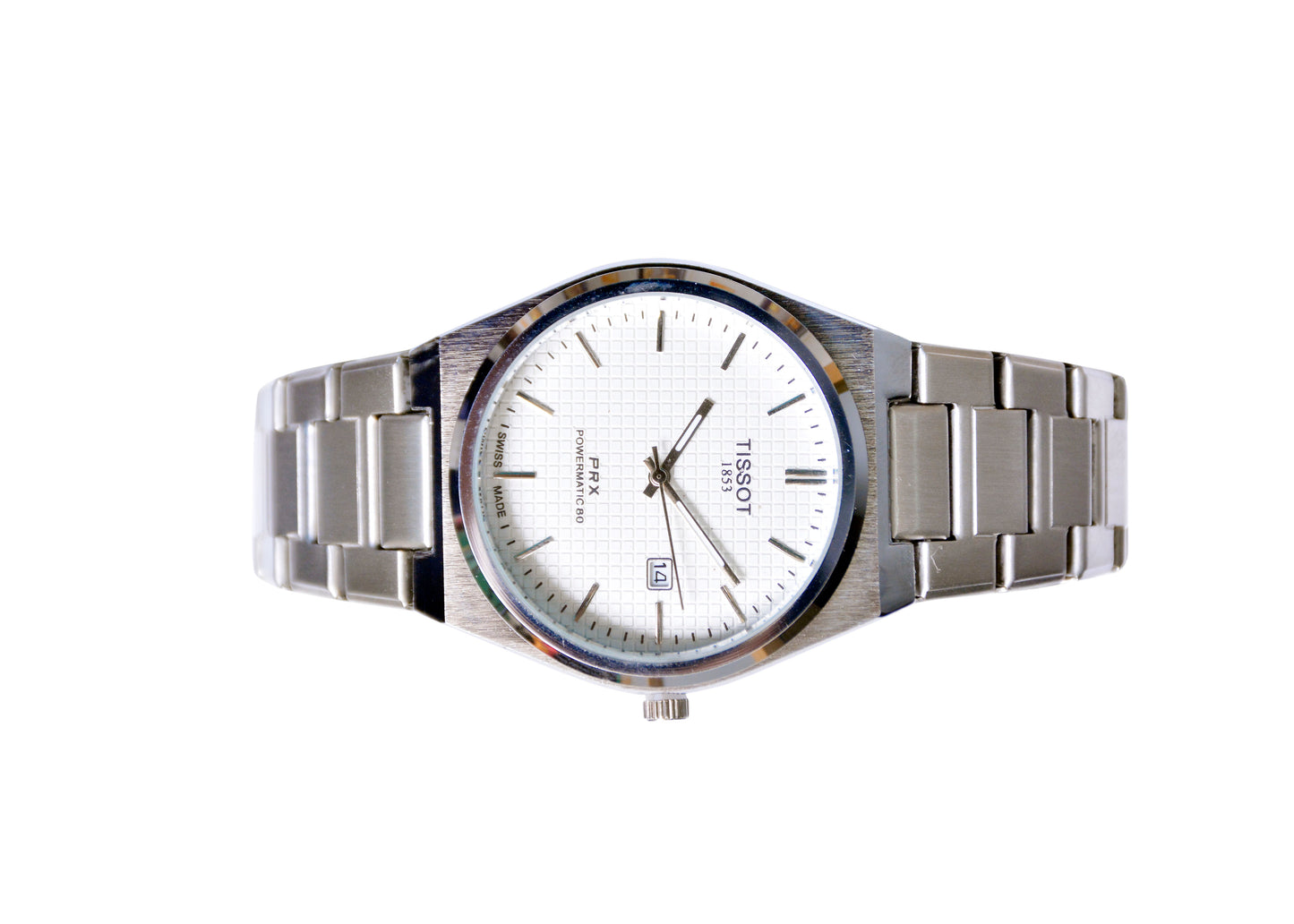 ZS-157 TISSOT-White(Classic STAINLESS STEEL MEN WATCH) Zeen Store