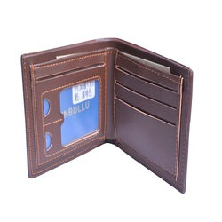 ZS-137 (wallet DUNBOLLU LEATHER MEN WALLET) Zeen Store