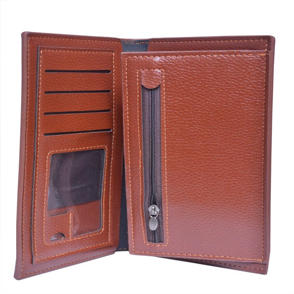 ZS-142 (Long LEATHER MEN WALLET) Zeen Sore