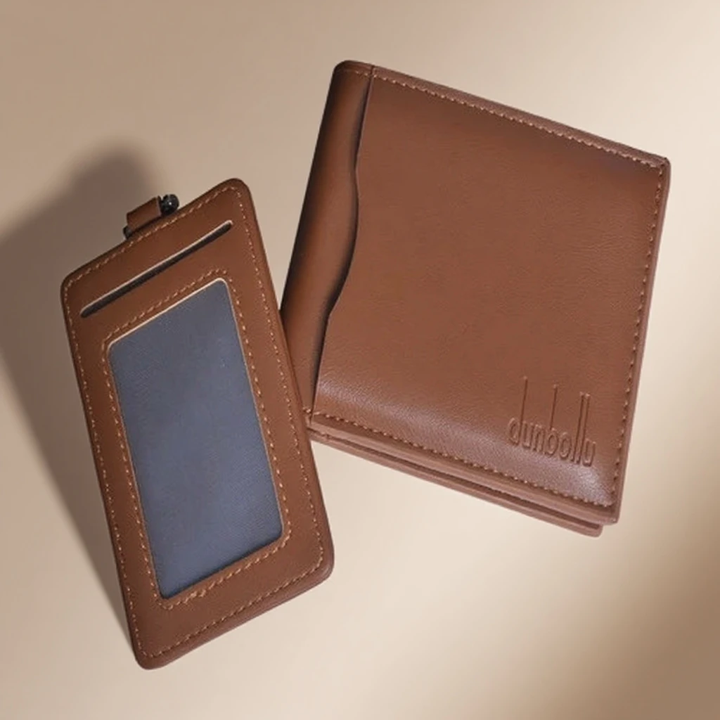 ZS-138 (wallet DUNBOLLU LEATHER MEN WALLET) Zeen Store