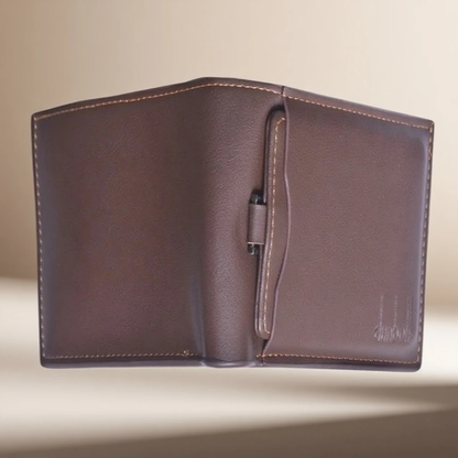 ZS-145 (wallet DUNBOLLU LEATHER MEN WALLET) Zeen Store