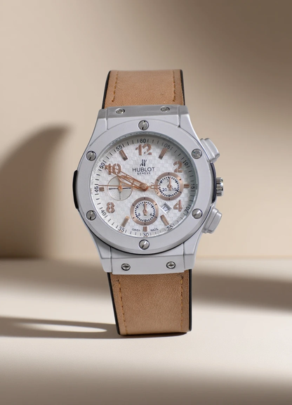 ZS-150 HUBLOT-Leather(Classic STAINLESS STEEL MEN WATCH) Zeen Store