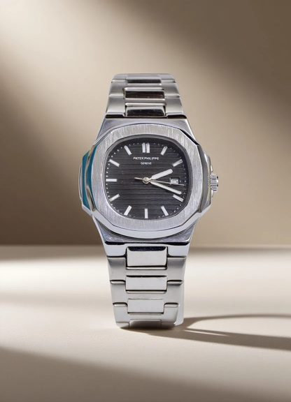 ZS-154 PATEK-PHILIPPE-Black(Classic STAINLESS STEEL MEN WATCH) Zeen Store