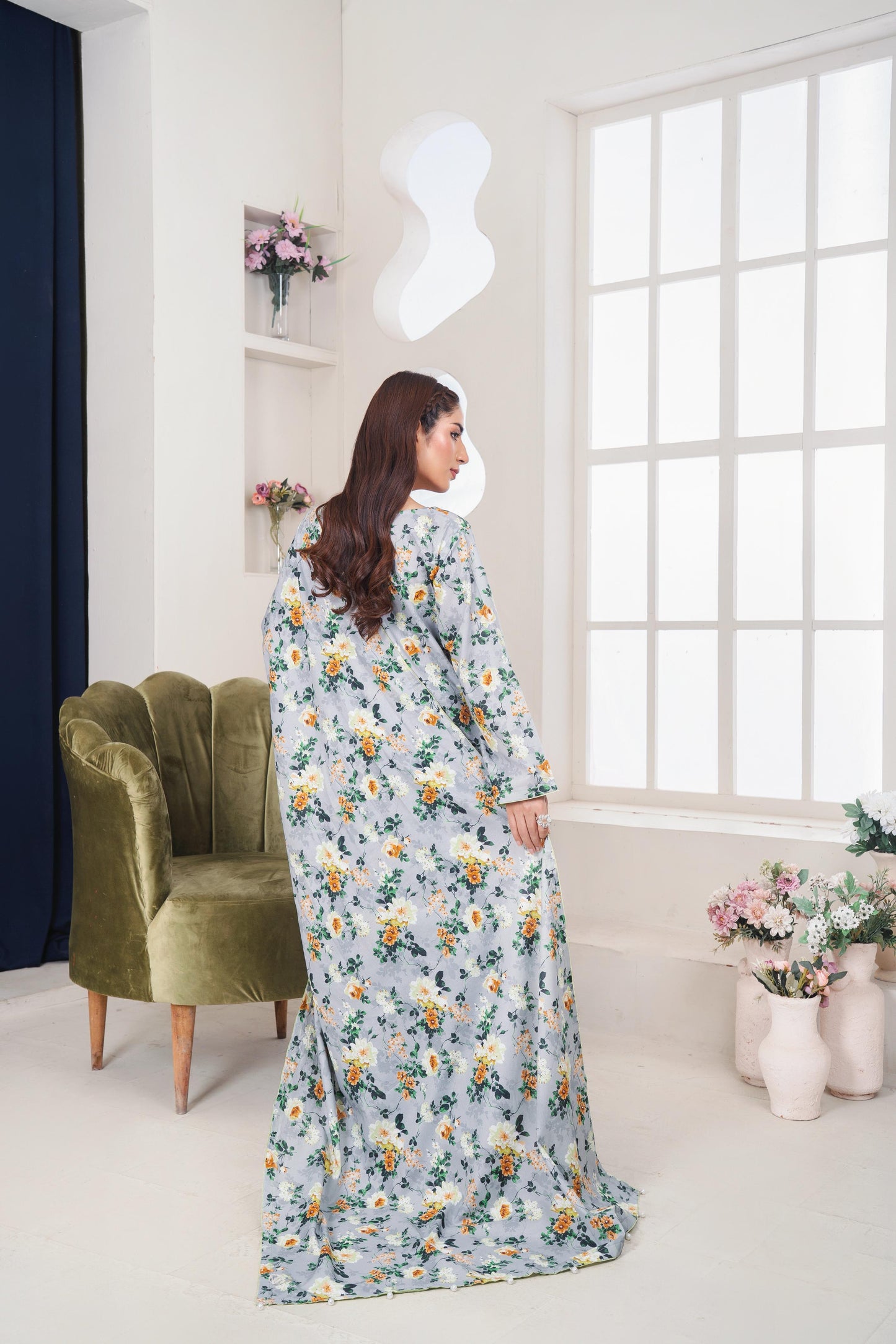 ZS-131 (3PC Stitched Print) Zeen Store
