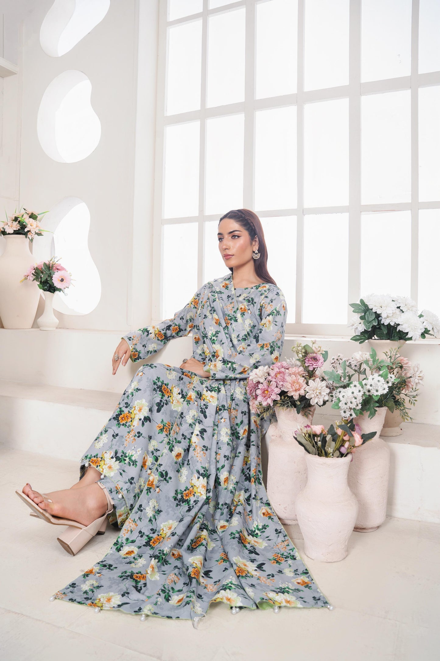 ZS-131 (3PC Stitched Print) Zeen Store