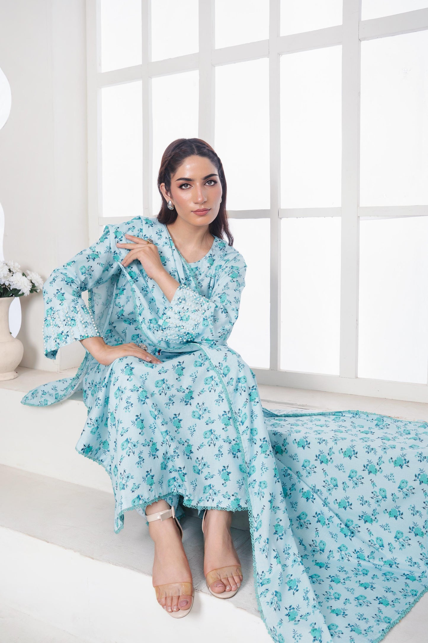 ZS-125 (3PC Stitched Print) Zeen Store