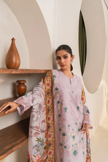 ZS-134 (3PC Stitched Embroidered ) Zeen Store