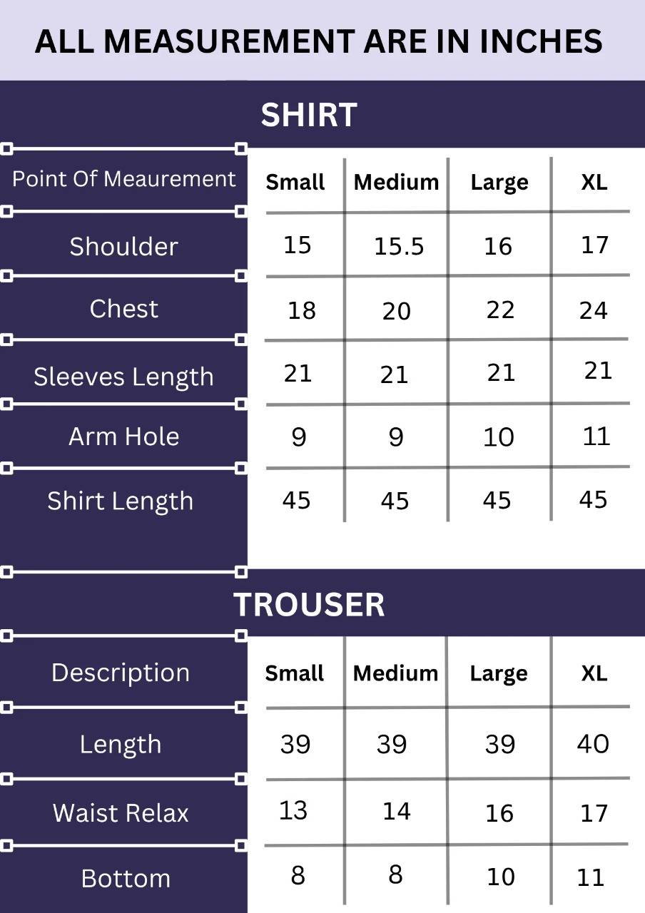 ZZ-101(3PC Stitched Long Kurta)